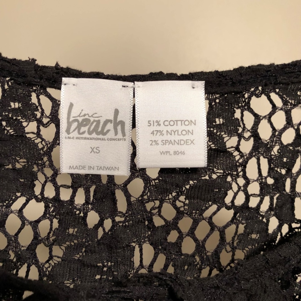 INC Beach Swimsuit Cover up - Size XS - Picture 3 of 3